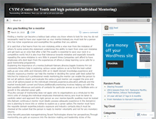 Tablet Screenshot of cyimindia.wordpress.com