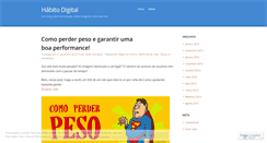 Desktop Screenshot of habitodigital.wordpress.com