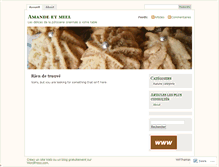 Tablet Screenshot of amandeetmiel.wordpress.com