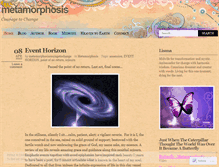 Tablet Screenshot of metamorphosiscouragetochange.wordpress.com