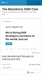 Mobile Screenshot of bb9360club.wordpress.com