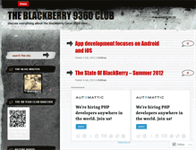 Tablet Screenshot of bb9360club.wordpress.com