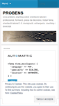 Mobile Screenshot of probens.wordpress.com