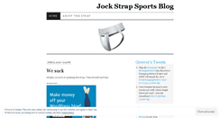 Desktop Screenshot of jockstrapsports.wordpress.com