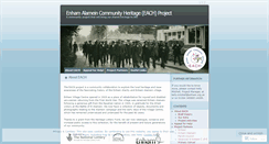 Desktop Screenshot of enhamalamein.wordpress.com