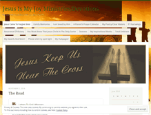 Tablet Screenshot of jesusmyjoy.wordpress.com