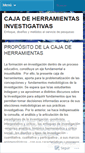 Mobile Screenshot of herramientasinvestigativas.wordpress.com