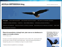 Tablet Screenshot of acvilaortodoxa.wordpress.com