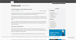 Desktop Screenshot of flasheandoblog.wordpress.com