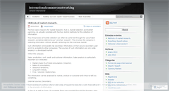 Desktop Screenshot of internationalcommercenetworking.wordpress.com