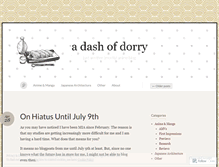 Tablet Screenshot of dorrykun.wordpress.com