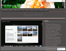 Tablet Screenshot of fabstock.wordpress.com