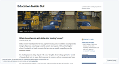 Desktop Screenshot of educationescritora.wordpress.com