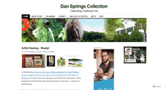 Desktop Screenshot of danspringscollection.wordpress.com