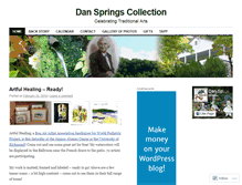 Tablet Screenshot of danspringscollection.wordpress.com