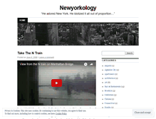 Tablet Screenshot of newyorkology.wordpress.com