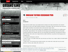 Tablet Screenshot of ipanpanur.wordpress.com