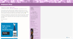 Desktop Screenshot of mrsjmann.wordpress.com