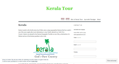 Desktop Screenshot of kerelatour.wordpress.com