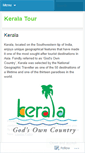 Mobile Screenshot of kerelatour.wordpress.com