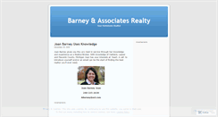 Desktop Screenshot of joanbarney.wordpress.com
