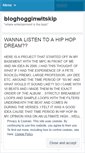 Mobile Screenshot of bloghogginwitskip.wordpress.com