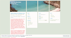 Desktop Screenshot of metaldating.wordpress.com