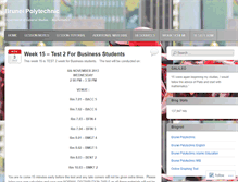 Tablet Screenshot of bruneipolytechnic.wordpress.com
