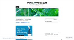 Desktop Screenshot of oumganu.wordpress.com
