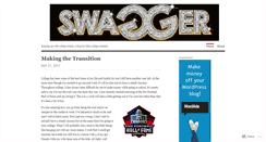 Desktop Screenshot of collegeswagger.wordpress.com