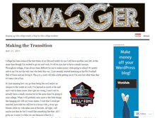 Tablet Screenshot of collegeswagger.wordpress.com