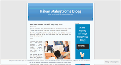 Desktop Screenshot of hakanmalmstrom.wordpress.com