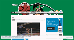 Desktop Screenshot of misercountry.wordpress.com