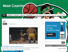 Tablet Screenshot of misercountry.wordpress.com