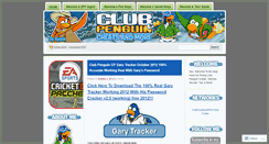 Desktop Screenshot of clubpenguincm.wordpress.com