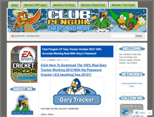 Tablet Screenshot of clubpenguincm.wordpress.com
