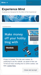 Mobile Screenshot of experiencemind.wordpress.com