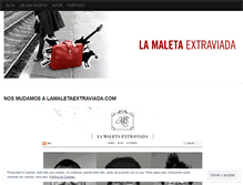 Tablet Screenshot of lamaletaextraviada.wordpress.com