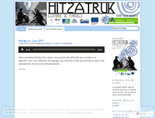 Tablet Screenshot of hitzatruk.wordpress.com