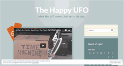 Desktop Screenshot of happyufo.wordpress.com