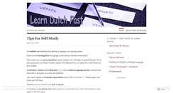 Desktop Screenshot of learndutchfast.wordpress.com