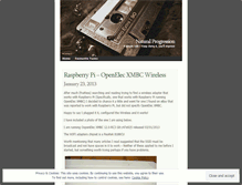 Tablet Screenshot of naturalprogression.wordpress.com