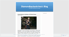 Desktop Screenshot of diamondbackeskrima.wordpress.com