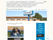 Tablet Screenshot of colegiokuarup.wordpress.com