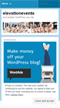 Mobile Screenshot of elevationevents.wordpress.com