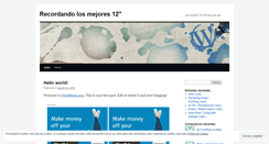 Desktop Screenshot of elcassetteperdido.wordpress.com