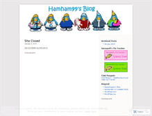 Tablet Screenshot of hamham99.wordpress.com