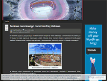 Tablet Screenshot of polskiestadiony.wordpress.com