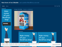 Tablet Screenshot of our2dbubble.wordpress.com