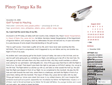 Tablet Screenshot of pinoytanga.wordpress.com